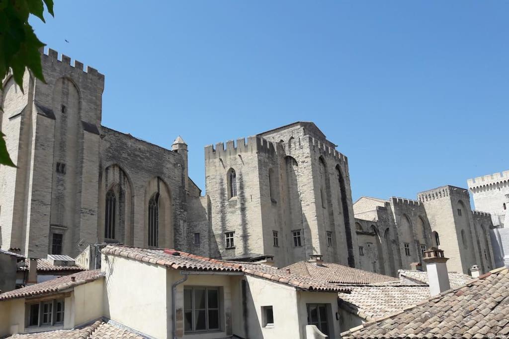 亞維農Renove, Vue Sur Palais Des Papes, Terrasse Et Wifi Troisieme Etage公寓 外观 照片