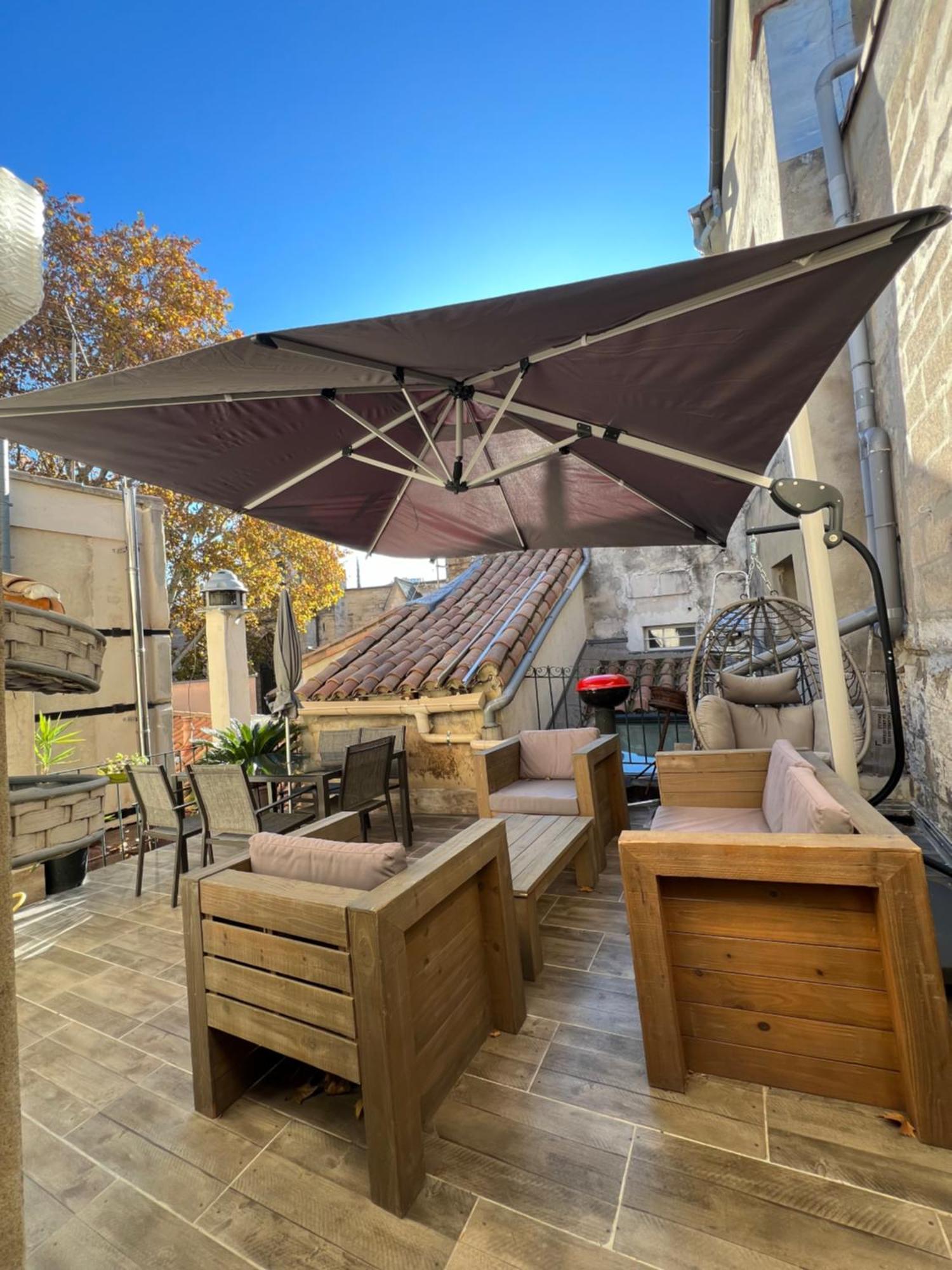 亞維農Renove, Vue Sur Palais Des Papes, Terrasse Et Wifi Troisieme Etage公寓 外观 照片